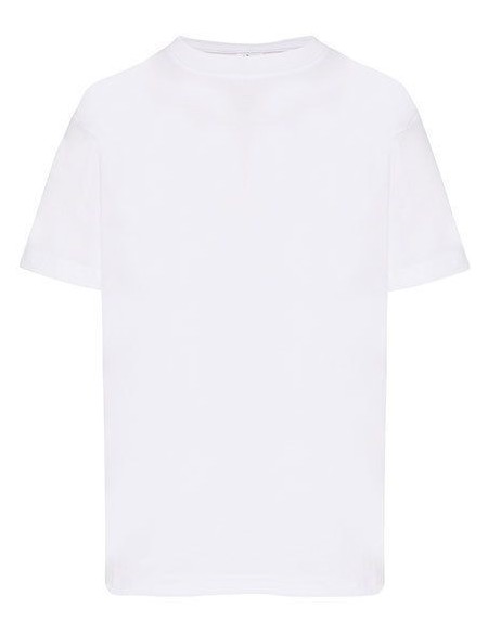Kinder-T-Shirt mit kurzen Ärmeln TSRK150 – Weiß 12/14 Jahre