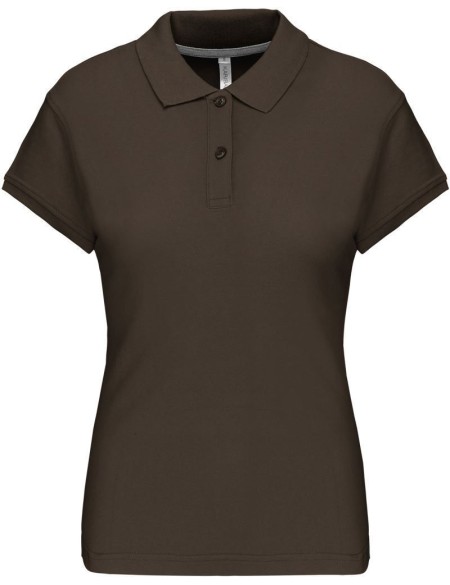 Damen-Poloshirt Kariban K242 – Dunkelkhaki XL