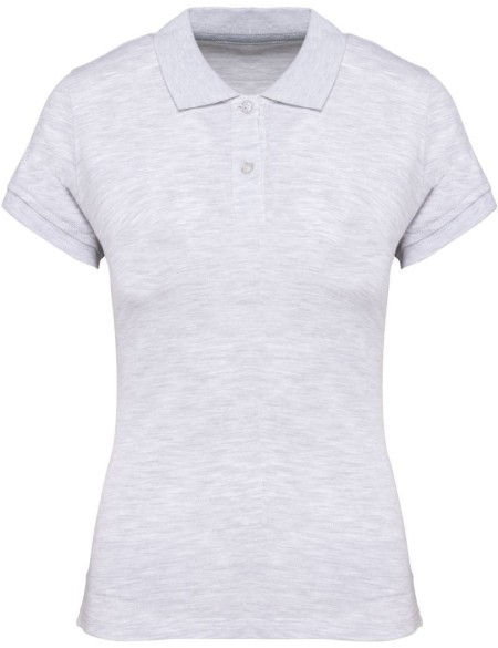 Damen-Poloshirt Kariban K242 – Ash Heather 3XL