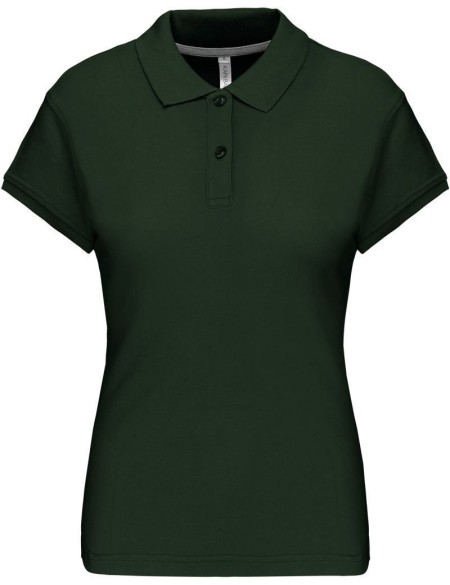 Damen-Poloshirt Kariban K242 – Waldgrün XXL