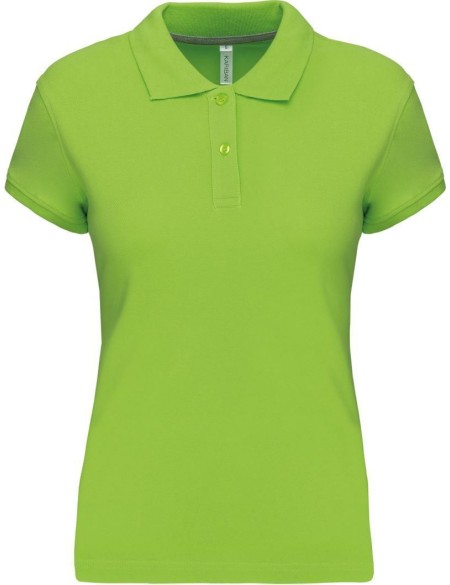 Damen-Poloshirt Kariban K242 – Limette 3XL