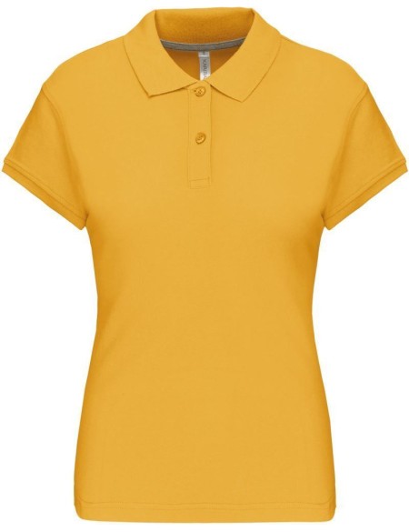 Damen Poloshirt Kariban K242 - Gelb M