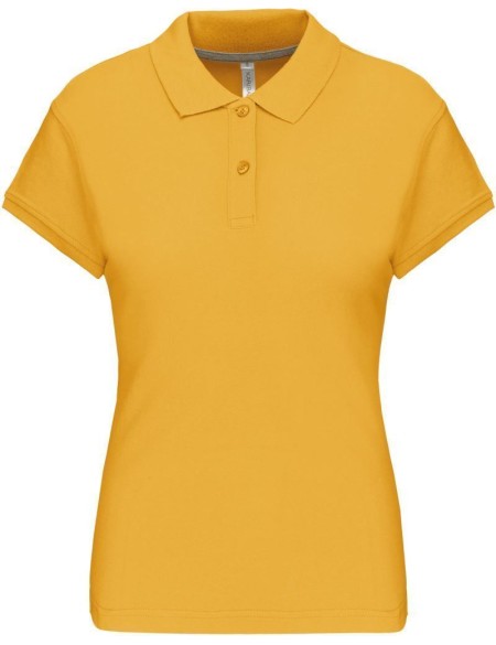 Damen Poloshirt Kariban K242 - Gelb L