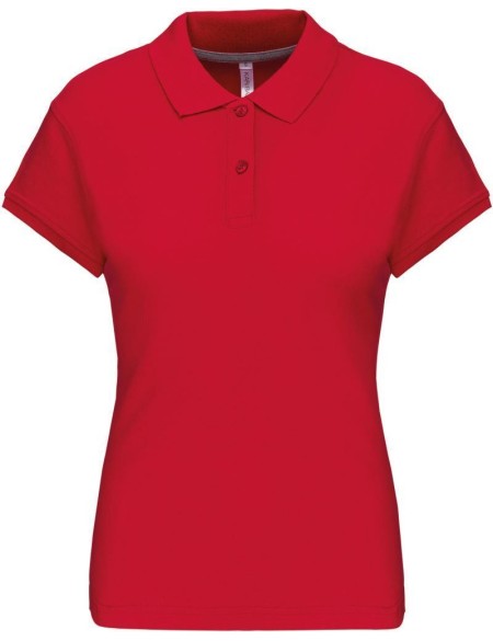 Damen-Poloshirt Kariban K242 - Rot M