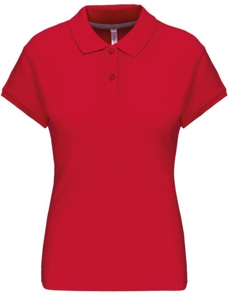 Damen-Poloshirt Kariban K242 – Rot XL