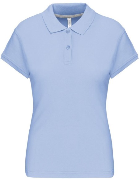 Damen-Poloshirt Kariban K242 - Himmelblau M
