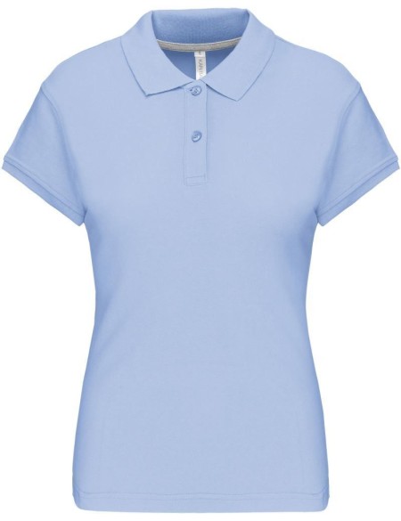 Damen-Poloshirt Kariban K242 – Himmelblau L