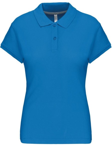 Damen-Poloshirt Kariban K242 – Tropisches Blau S