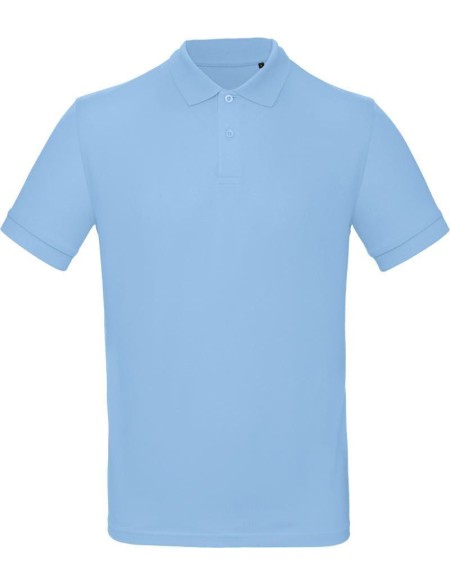Herren-Poloshirt B+C Inspire Polo – Himmelblau XXL