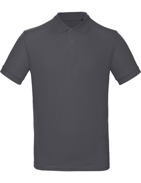 Herren-Poloshirt B+C Inspire Polo - Dunkelgrau S