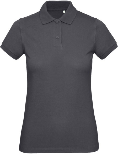 Damen-Poloshirt B+C Inspire Polo - Dunkelgrau XXL