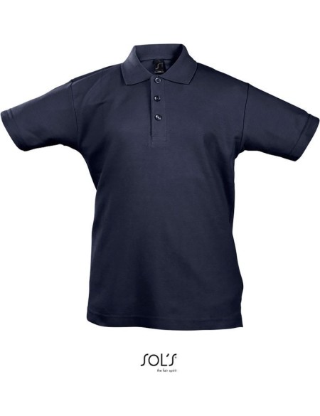 Kinderpoloshirt Summer Kids II - Navy 8 Jahre