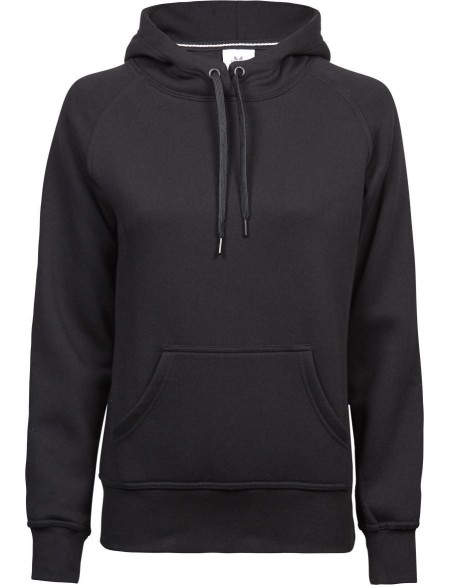TeeJays 5431 Damen Kapuzenpullover – Schwarz L