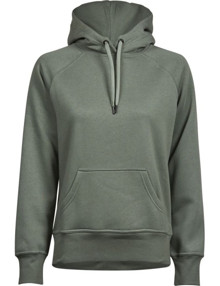 Damen Kapuzenpullover TeeJays 5431 - Blattgrün S