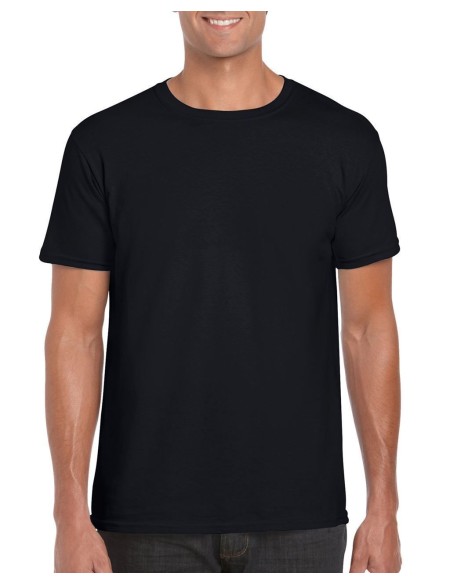 Herren T-Shirt Gildan GI64000 - Schwarz 5XL