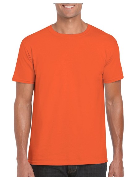 Herren T-Shirt Gildan GI64000 - Orange M