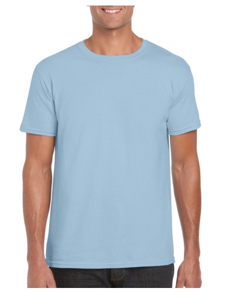 Herren T-Shirt Gildan GI64000 - Hellblau S