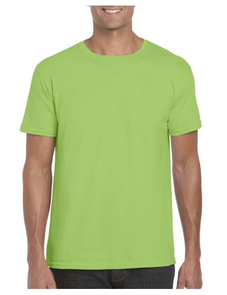 Herren T-Shirt Gildan GI64000 - Limettengrün M