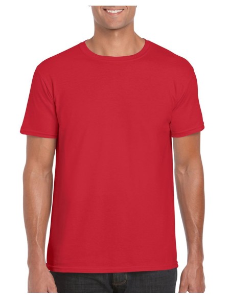 Herren T-Shirt Gildan GI64000 - Rot S