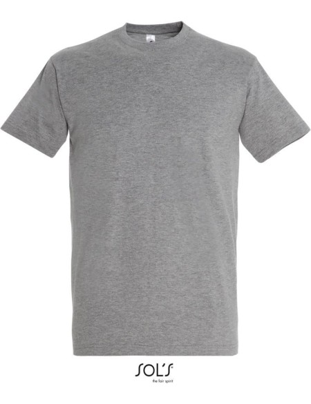 Herren-T-Shirt – Imperial – Grau meliert XS