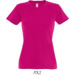 Damen T-Shirt – Imperial – Fuchsia M