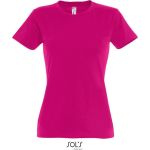Damen-T-Shirt – Imperial – Fuchsia XL
