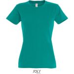 Damen T-Shirt - Imperial - Emerald L