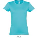 Damen T-Shirt - Imperial - Atollblau XXL