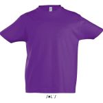 Kinder-T-Shirt - Imperial - Dunkelviolett 2 Jahre