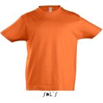 Kinder-T-Shirt – Imperial – Orange 8 Jahre