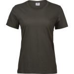 Damen T-Shirt - Teejays ''Sof Tee'' - Dunkeloliv S