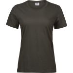 Damen T-Shirt - Teejays ''Sof Tee'' - Dunkeloliv M