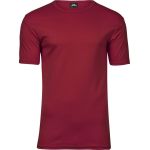 Herren-T-Shirt – Teejays Interlock – Tiefrot L