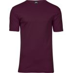 Herren-T-Shirt – Teejays Interlock – Wein XL