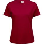 Damen T-Shirt - Teejays Interlock - Rot S