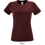 Damen T-Shirt - Regent - Burgunderrot S
