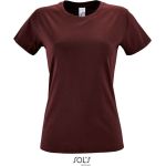 Damen T-Shirt - Regent - Burgunderrot S