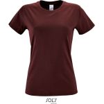 Damen-T-Shirt – Regent – Burgunderrot XL