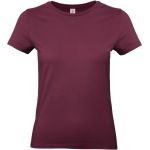 Damen-T-Shirt – B+C E190 – Burgunderrot M