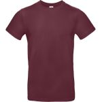 Herren-T-Shirt – B+C E190 – Burgunderrot M