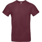 Herren-T-Shirt – B+C E190 – Burgunderrot 3XL