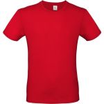 Herren-T-Shirt – B+C E150 – Feuerrot XS