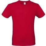 Herren-T-Shirt – B+C E150 – Tiefrot 3XL