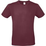 Herren-T-Shirt – B+C E150 – Burgunderrot XL