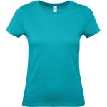Damen T-Shirt – B+C 150 – Echtes Türkis L