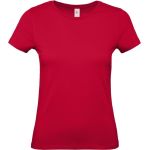 Damen-T-Shirt – B+C 150 – Tiefrot XS