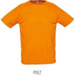 Herren-Sport-T-Shirt SPORTY - Neonorange XL
