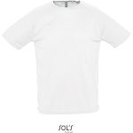 Sport-T-Shirt für Herren SPORTS - Weiß XS