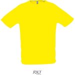 Sport-T-Shirt für Herren SPORTS - Lemon XXS