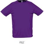 Herren-Sport-T-Shirt SPORTY - Dunkellila 3XL